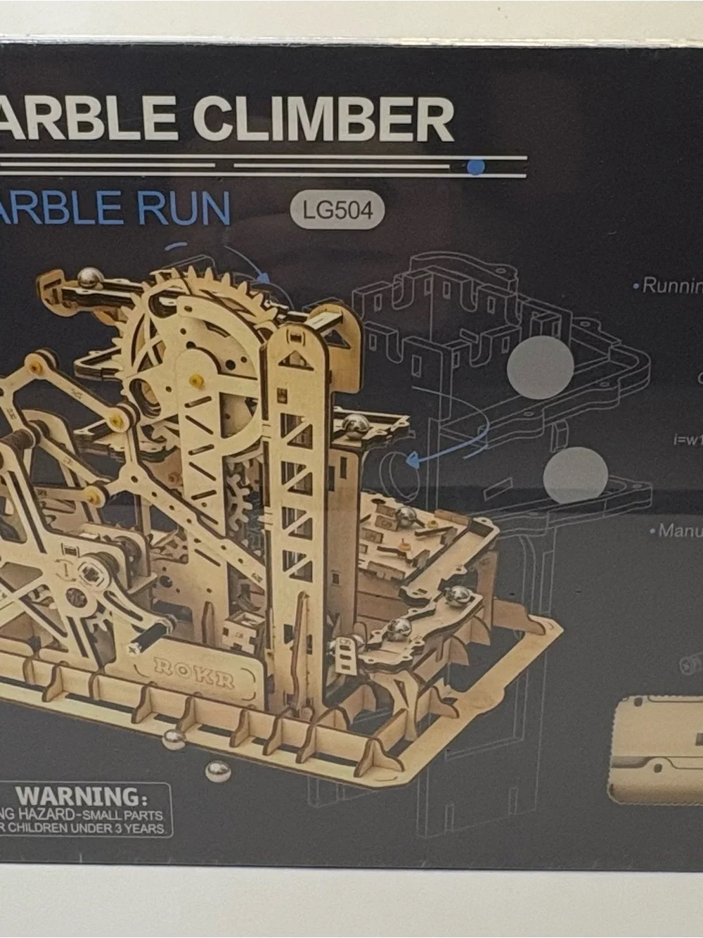 ROKR Marble Run Marble Climber Building Set LG504  New Sealed Maze Game